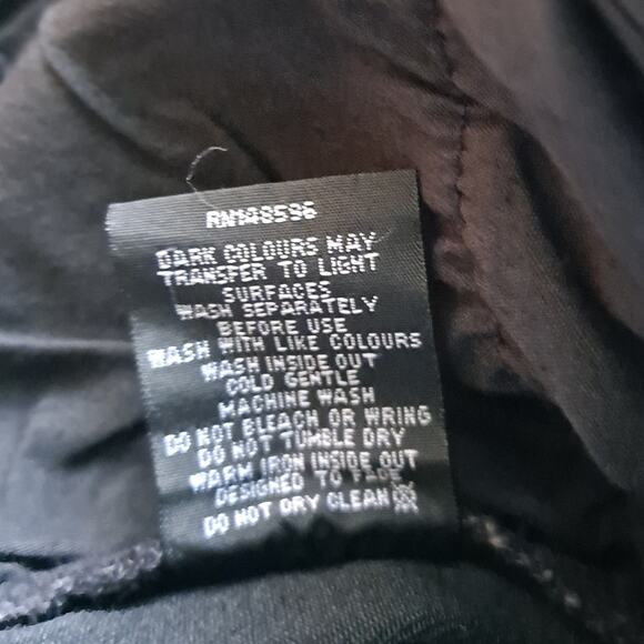 NWOT Universal Standard Seine Mid Rise Skinny 32 Inch Jeans Black Women's Size 0 - Picture 13 of 13